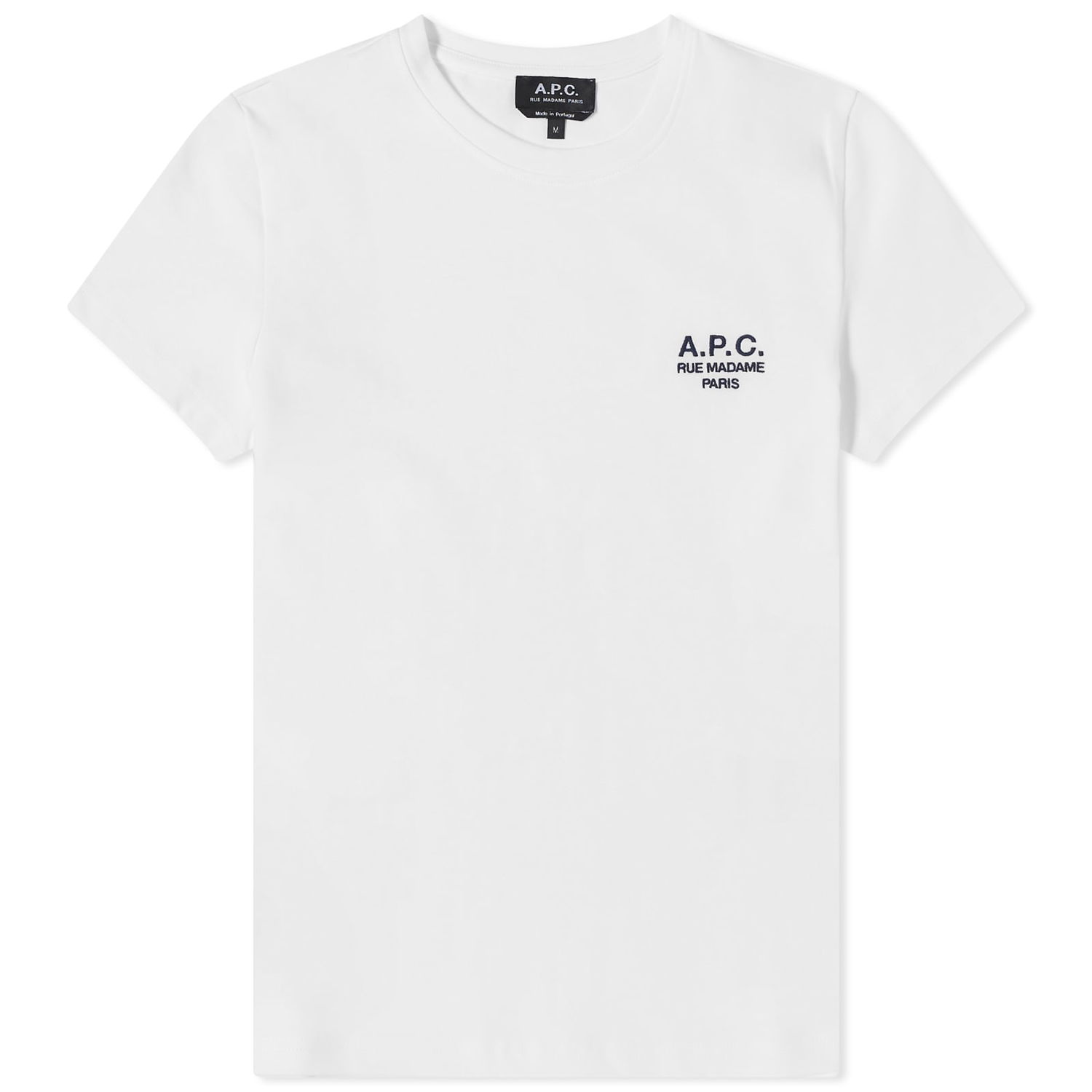 T-shirt A.P.C. Denise Logo T-Shirt Vit | COEZC-F26842-AAB, 0