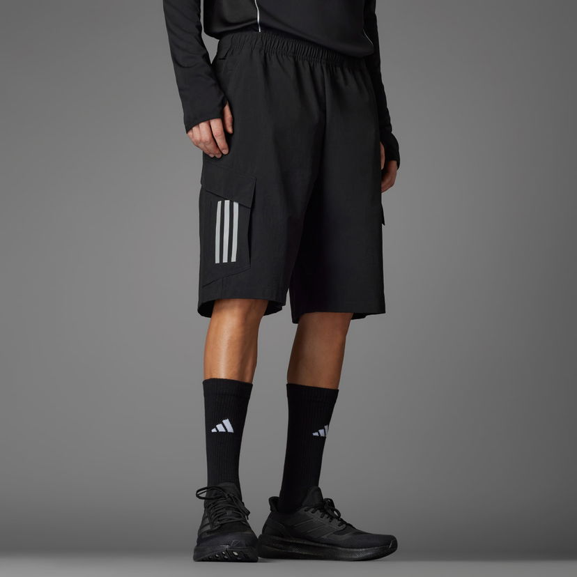 Shorts adidas Performance Mercedes - AMG Petronas Formula One Team Mechanics Shorts Svart | JX8279