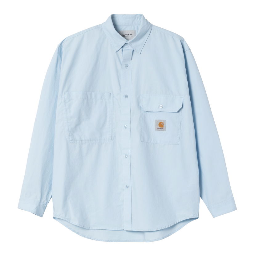 Skjorta Carhartt WIP Carhartt WIP Irwin Long Sleeve Shirt Blå | I034530_9