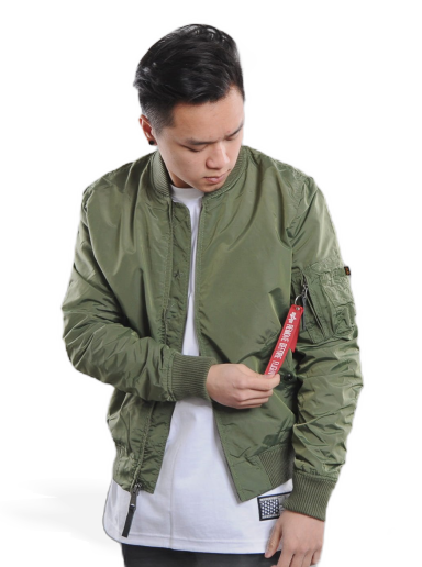 Bomberjacka Alpha Industries MA - 1 TT Grön | 191103 01
