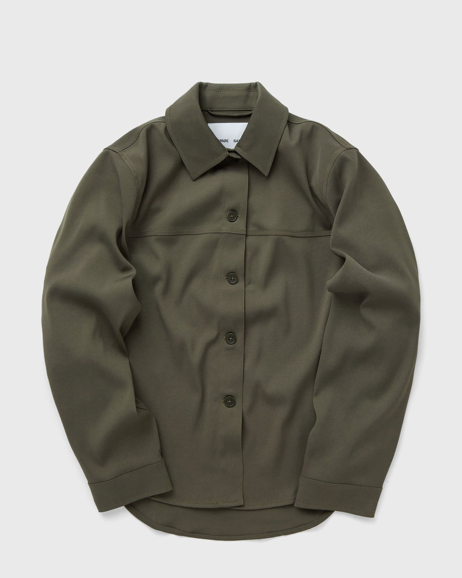 Skjorta Samsoe Samsoe Samsøe & Samsøe Esmel Shirt Grön | F23300164-DUSTY-OLIVE, 0