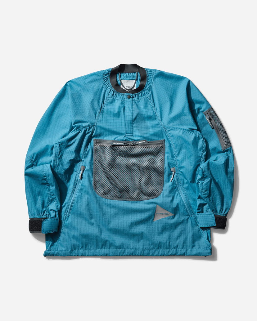 Vindjacka and wander Breath Rip Pullover Jacket Turkos | 5745121011 111