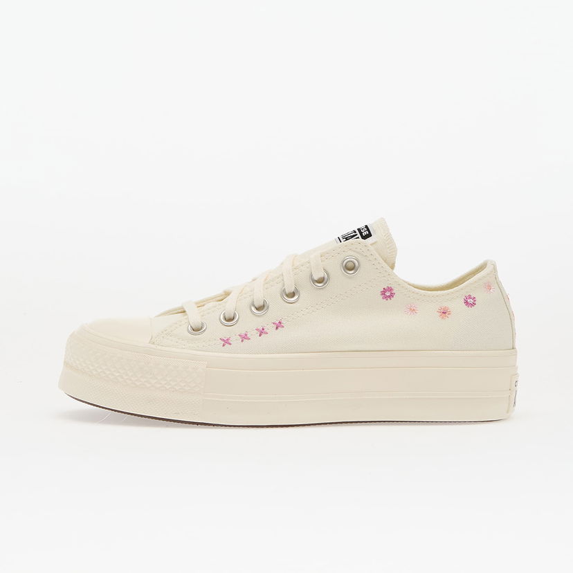 Sneakers och skor Converse Chuck Taylor All Star Lift Floral Embroidery Low Top Beige | A15008C