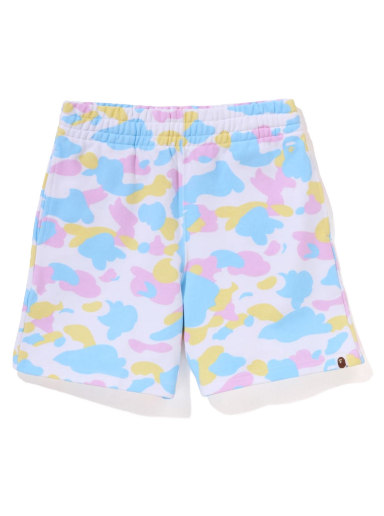 Shorts BAPE New Multi Camo Oversized Sweat Shorts Vit | 1J30-253-001