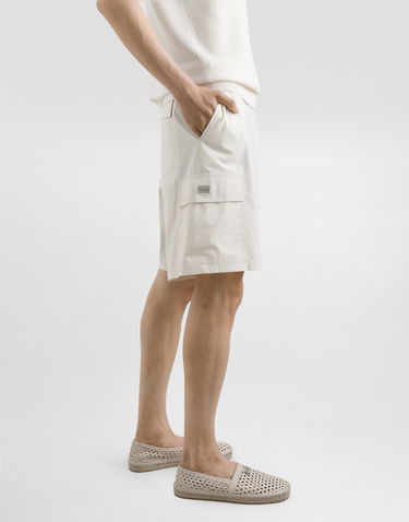 Shorts Dolce & Gabbana Dolce & Gabbana Cotton Cargo Shorts Vit | GZ2EATFUEFJW0802, 3