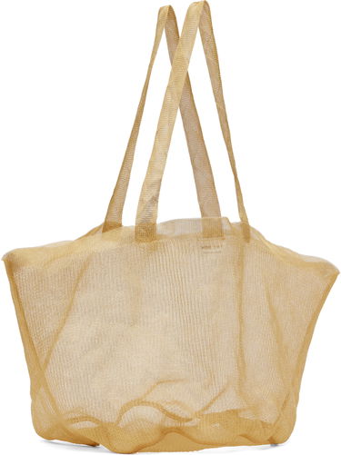 Tygpåse The Row The Row Imogen Mini Tote Bag Gul | W1847-W0060, 2