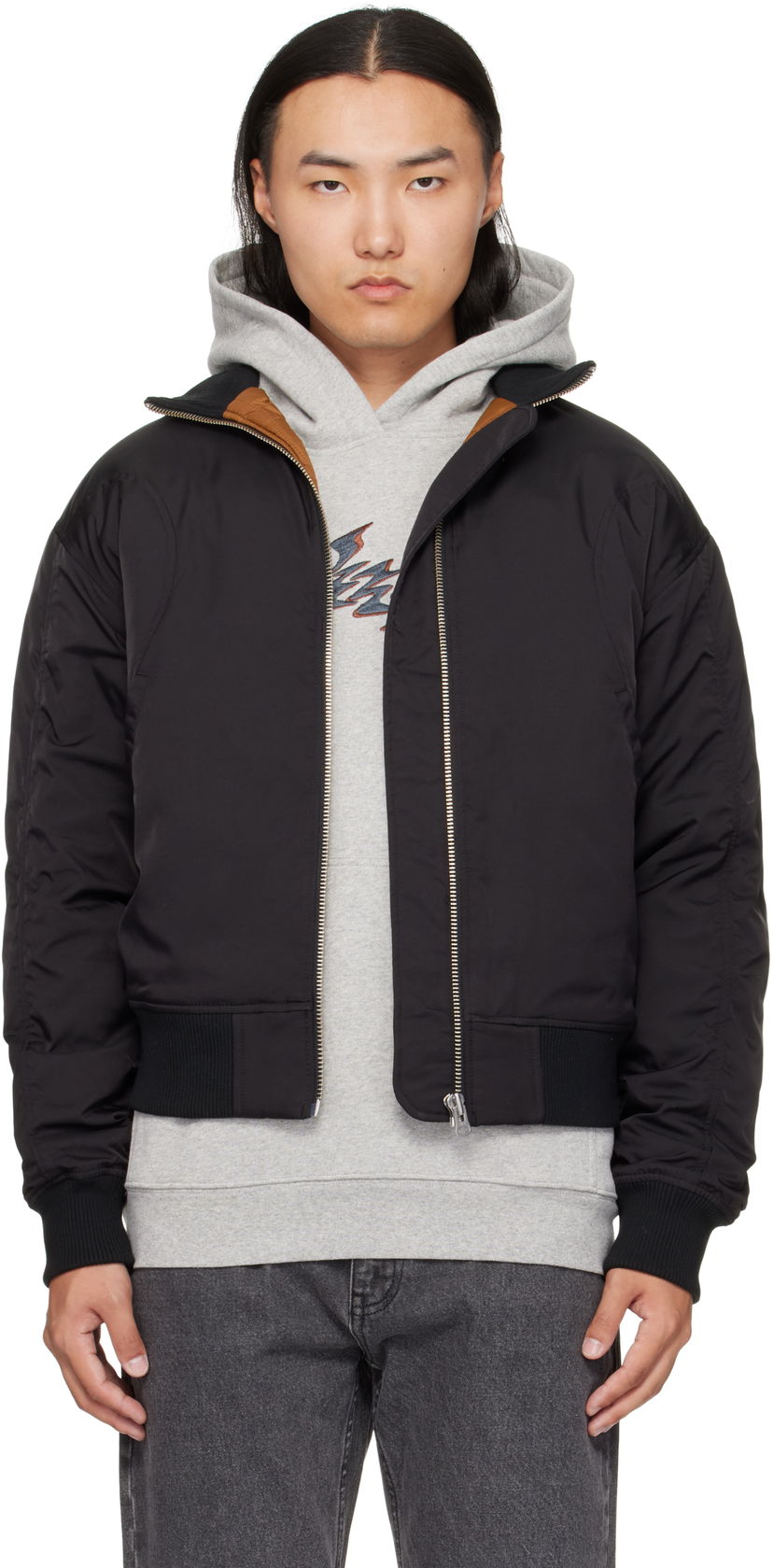 Bomberjacka Dime Dime Insulated Bomber Jacket Svart | DIMEFA251BLK