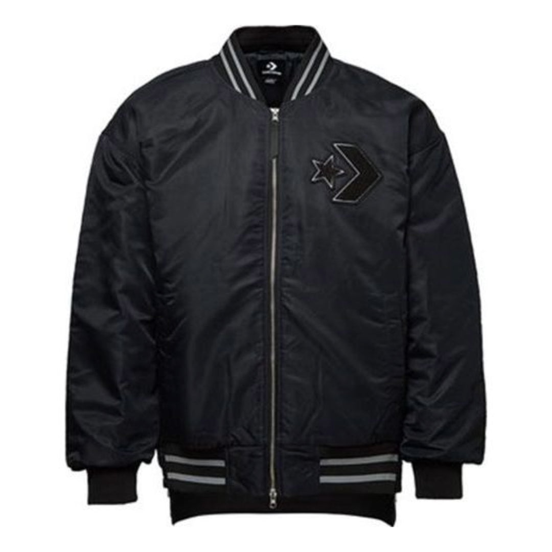 Bomberjacka Converse Padded Bomber Jacket Svart | 10019324-A02, 0