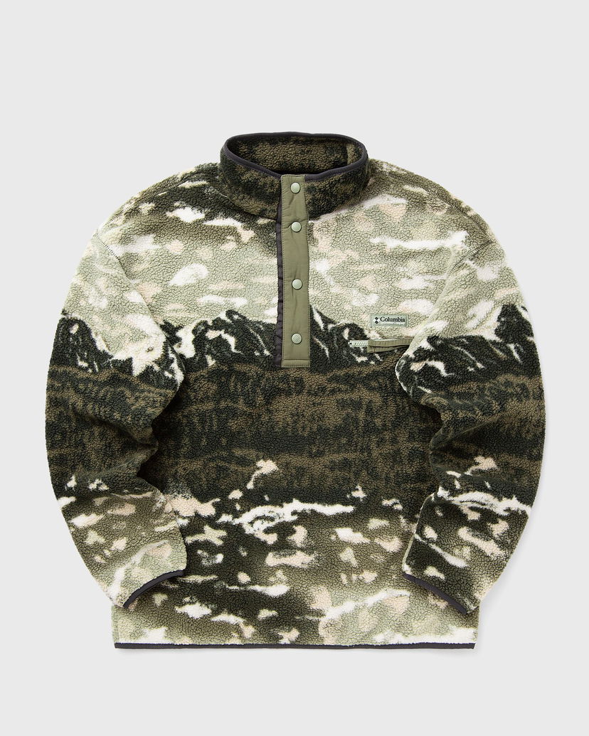 Sweater Columbia Helvetia II Printed Half Snap Fleece Pullover Grön | 2098461349