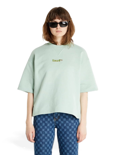 Sweatshirt HUF Varsity S/S French Terry Top Grön | WFL0014 MINT