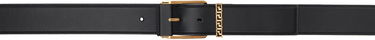 Bälten Versace Accent Leather Belt Svart | DCU8241_DVTP1, 0