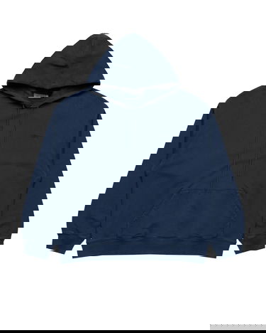 Sweatshirt Carhartt WIP Hooded Benton Sweatshirt Jupiter garment dyed Mörkblå | I034589_78, 2