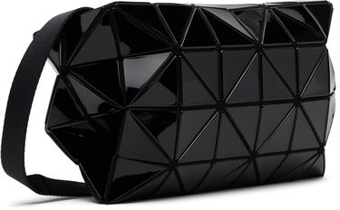 Axelväska BAO BAO ISSEY MIYAKE Glossy Triangular Panel Carton Shoulder Bag Svart | BB58AG422, 3