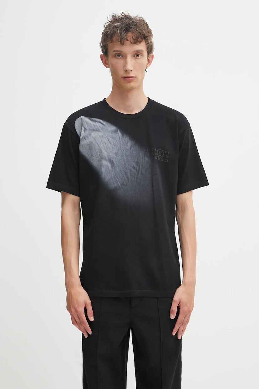T-shirt Maison Margiela MM6 Maison Margiela T-Shirt Svart | SH2GC0028.M20048.900
