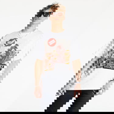 T-shirt RAF SIMONS Big Fit T-Shirt Solitary Disorder Vit | 211-M120-19001-0010, 0