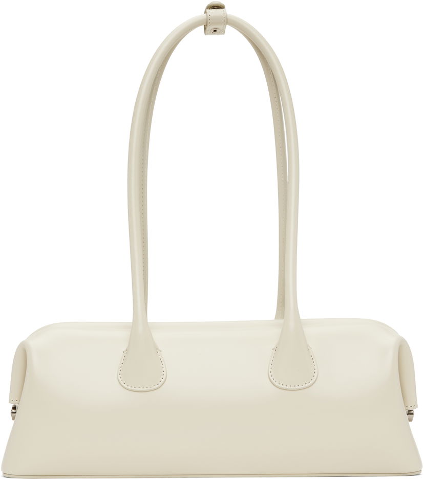 Handväska OSOI OSOI Boat Wide Mini Bag Vit | 24FWB010132003