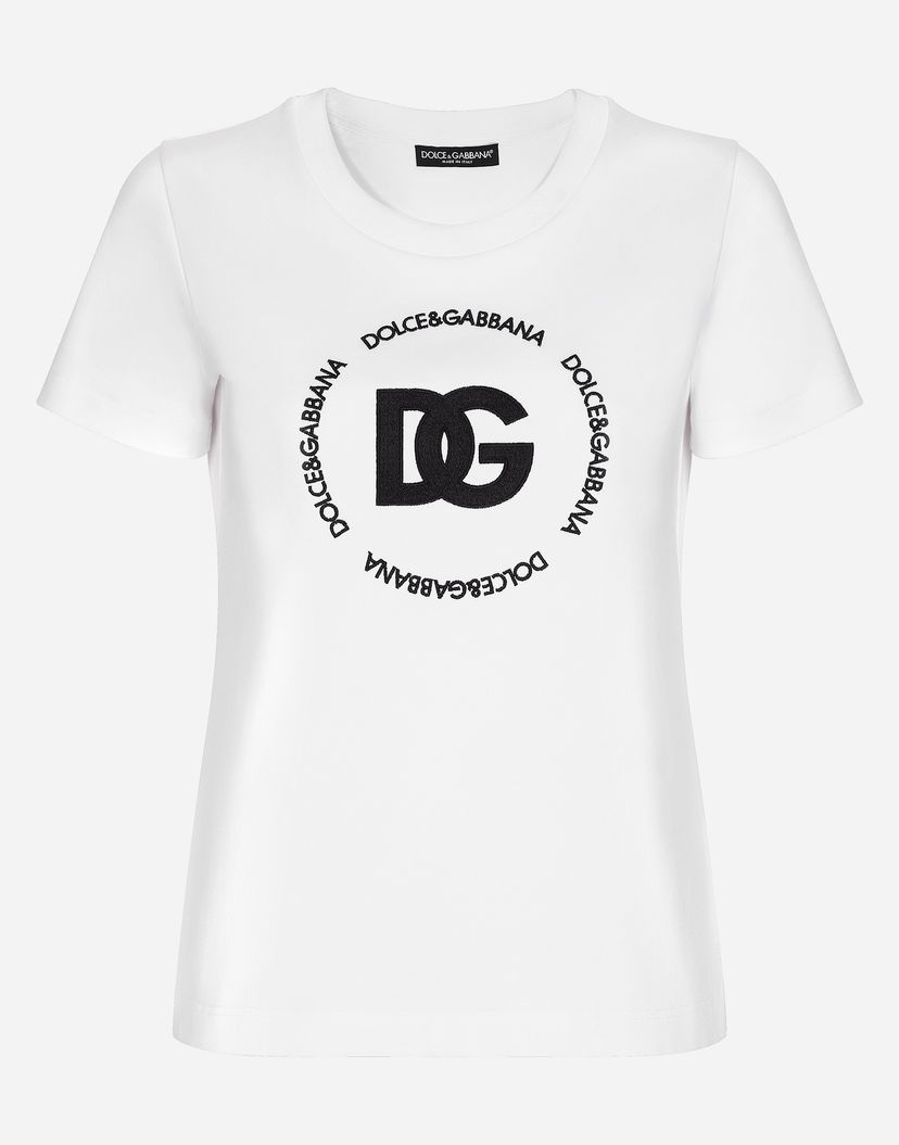T-shirt Dolce & Gabbana Tshirt Manica Corta Vit | F8T00ZHU7H8W0800
