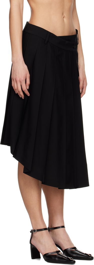 Kjol Feng Chen Wang Feng Chen Wang Pleated Midi Skirt Svart | FUS19SK01B, 1