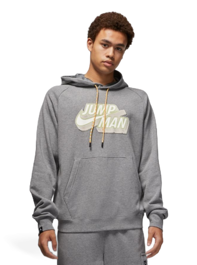 Sweatshirt Jordan Jumpman Pullover Hoodie Grå | DM1402-091