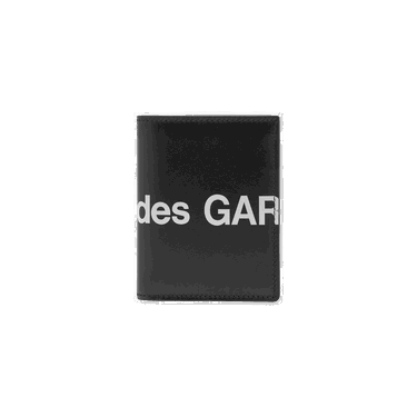 Plånbok Comme des Garçons Wallet Huge Logo Bifold Wallet 'Black' Svart | SA0641HL 1, 0