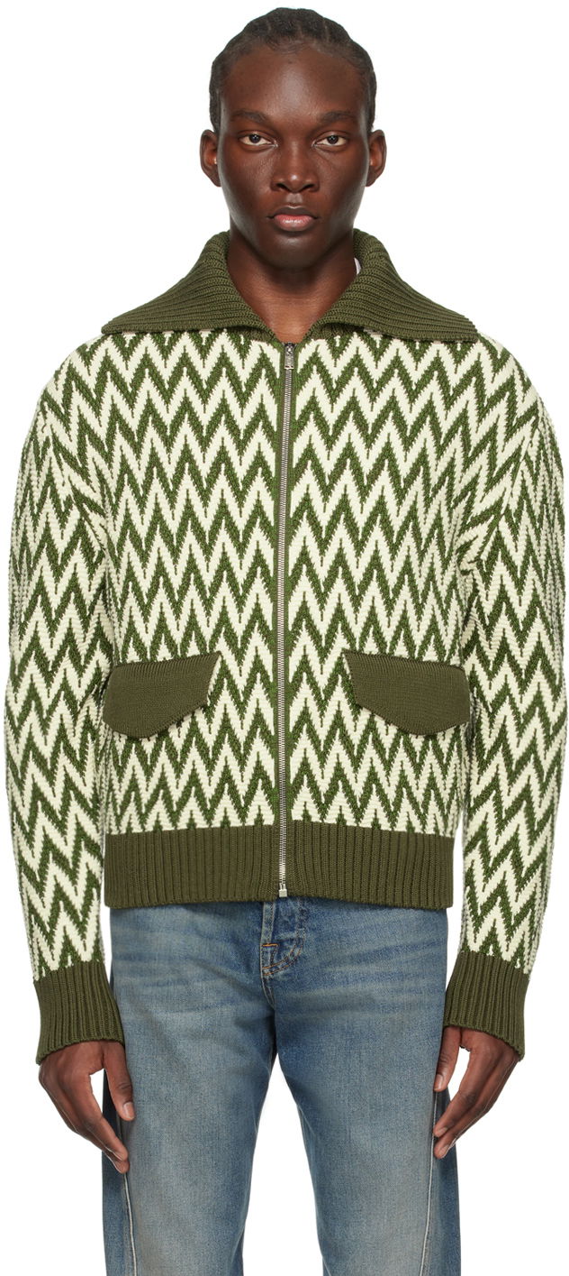 Bomberjacka LANVIN Curb Bomber Jacket Grön | RM-JA0016-K029-P24