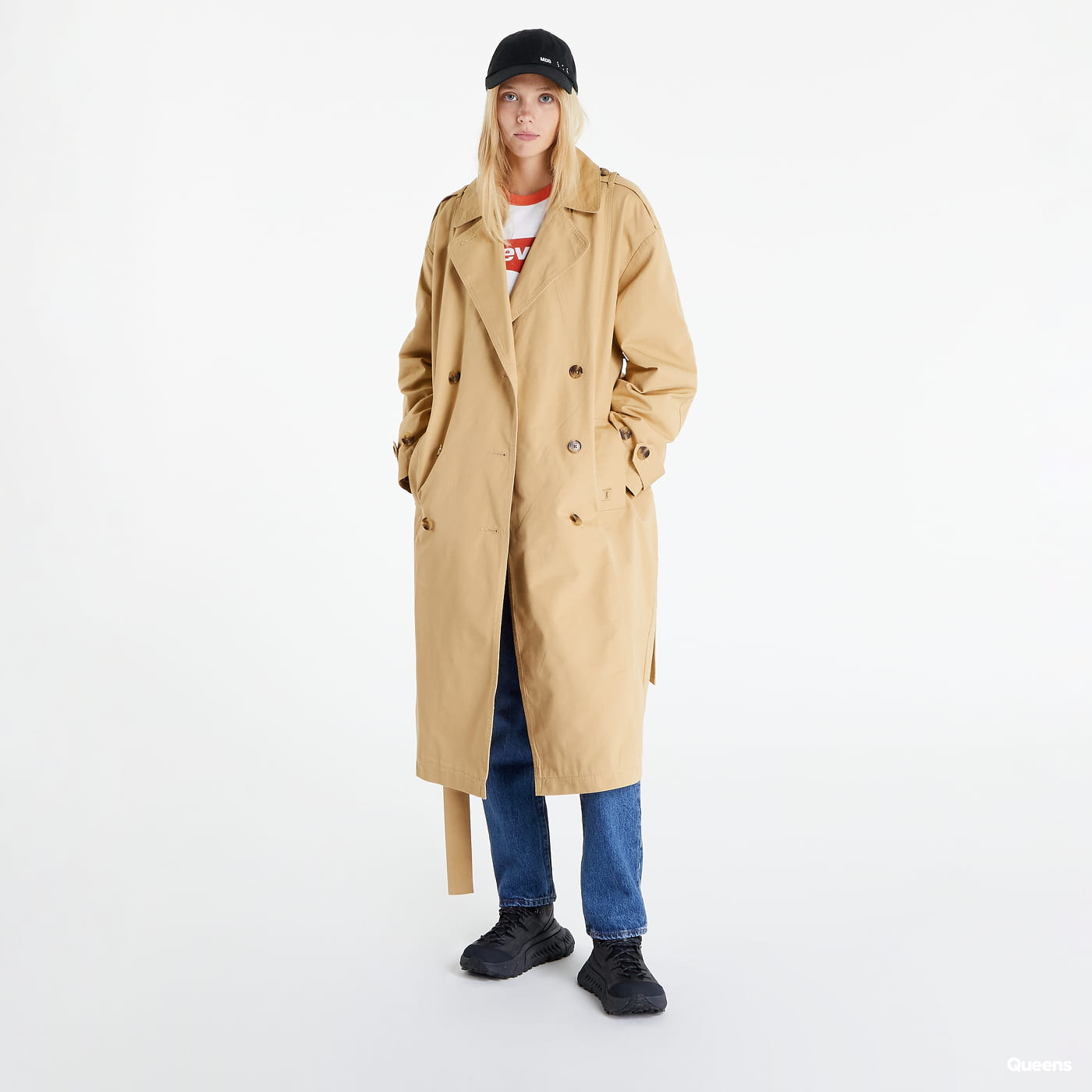 Trenchcoat Levi's Sydney Classic Trench Brun | A3244-0001, 0