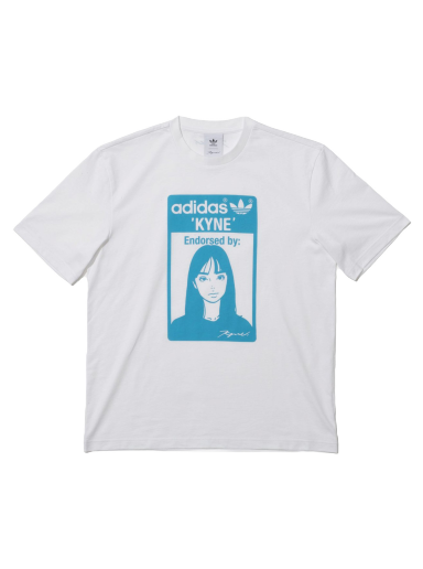 Tillbehör adidas Originals adidas Stan Smith Kyne Graphic Tee White/Blue Vit | HA9996
