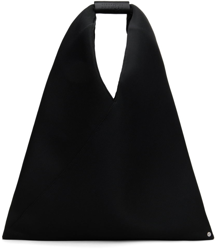 Tygpåse Maison Margiela MM6 Classic Triangle Tote Svart | S54WD0039 P6414