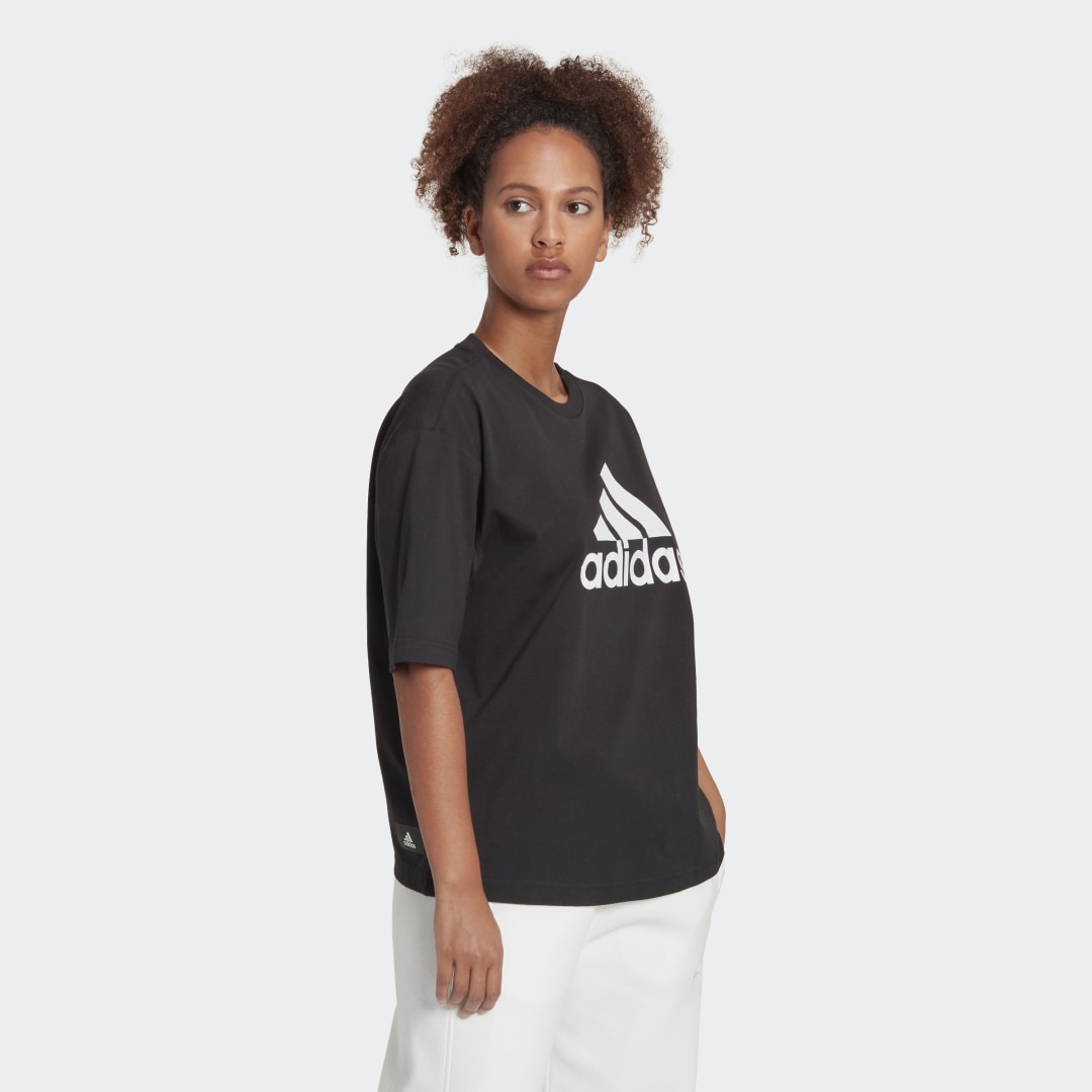 T-shirt adidas Performance Future Icons Badge of Sport Svart | HK0504, 1