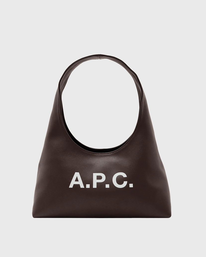 Axelväska A.P.C. A.P.C. Ninon Shoulder Bag Brun | PUAAT-F67027-CAE