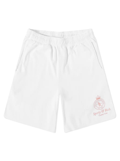 Shorts Sporty & Rich Crown Gym Short Vit | SH472WH