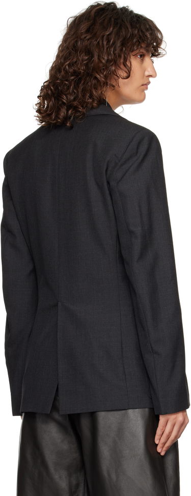 Jacka LEMAIRE LEMAIRE Single-Breasted Fitted Blazer Svart | JA1048 LF414, 2