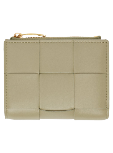 Plånbok Bottega Veneta Small Bifold Wallet Beige | 706010 VCQC4