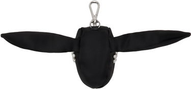 Nyckelringar Simone Rocha Simone Rocha Satin Hare Coin Purse Bag Charm Svart | COINPURSE1 0812, 0