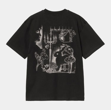 T-shirt Carhartt WIP Okniceok Short Sleeve T-Shirt Svart | I035507_8, 1