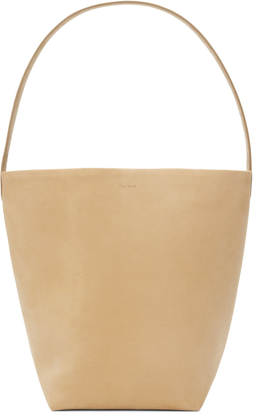 Tygpåse The Row Medium Park Tote Bag Beige | W1313-L87