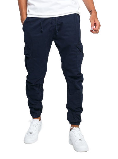 Cargo byxor Urban Classics Cargo Jogging Pants Mörkblå | TB1268 navy
