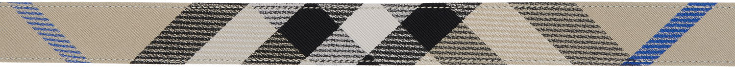 Bälten Burberry Check Buckle Belt Beige | 8088779, 1