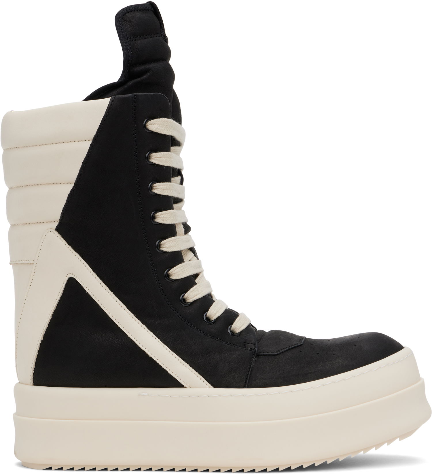 Sneakers och skor Rick Owens Rick Owens Porterville Mega Geobasket Svart | RR02D6855 LWNLCO, 0