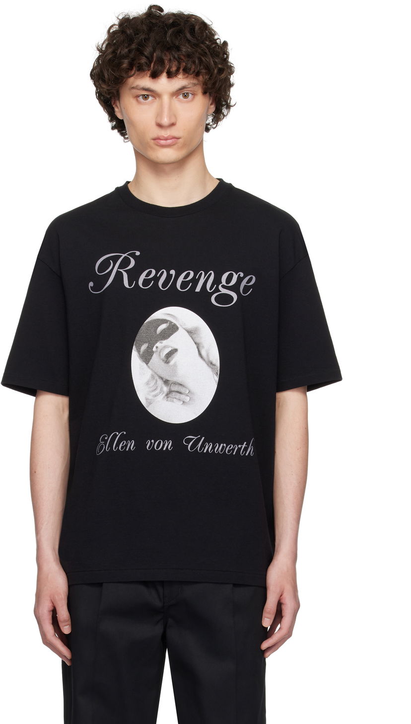 T-shirt WACKO MARIA WACKO MARIA Ellen Von Unwerth Graphic T-Shirt Svart | EVU-WM-WT01