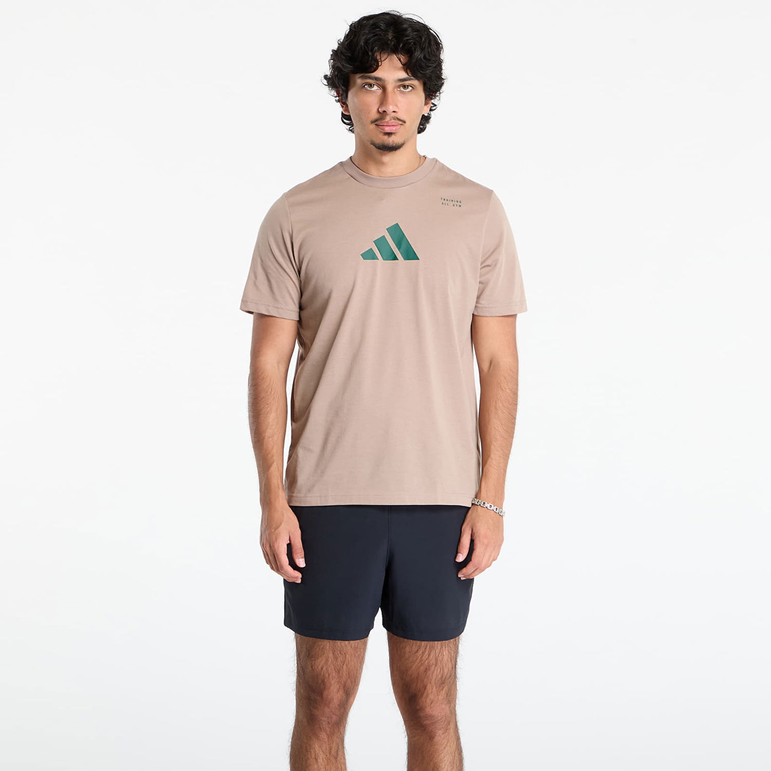 T-shirt adidas Performance adidas CLIMACOOL Training Graphic Tee Beige | JM8977, 0