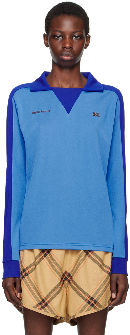 Jersey Wales Bonner Blue Home Jersey Polo Blå | WA24JE19-PL05-500