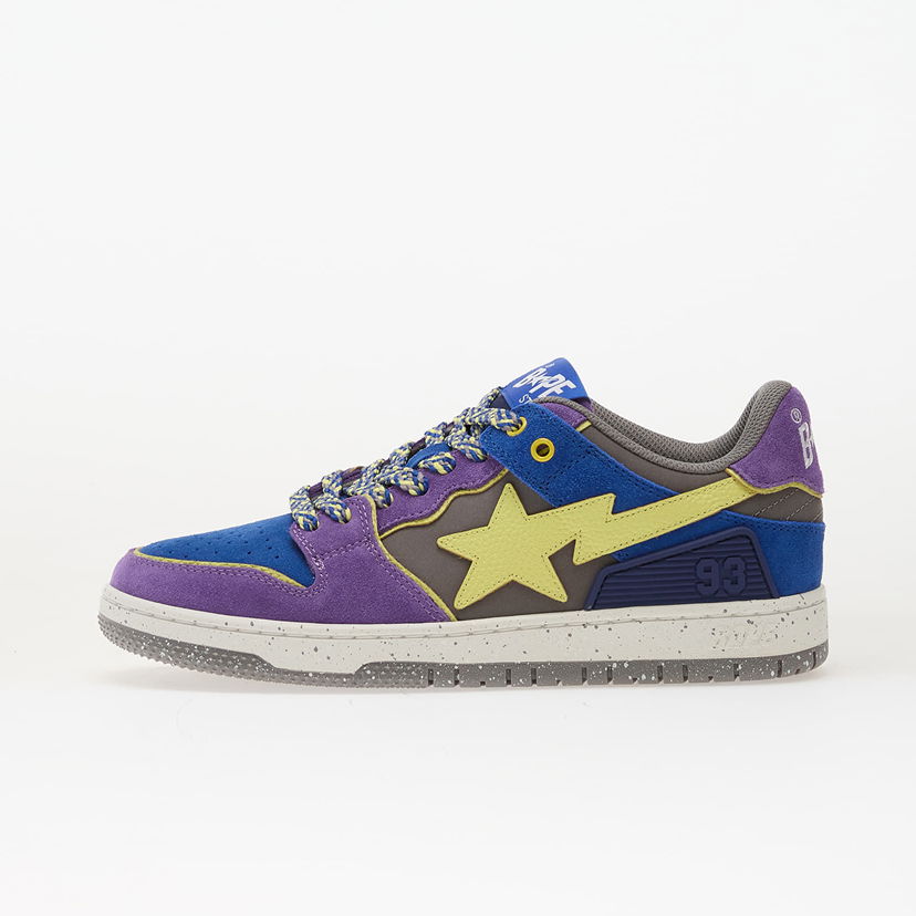 Sneakers och skor BAPE A BATHING APE Bape Sk8 Sta 1 M2 Purple Purpur | 001FWL801312MPUR