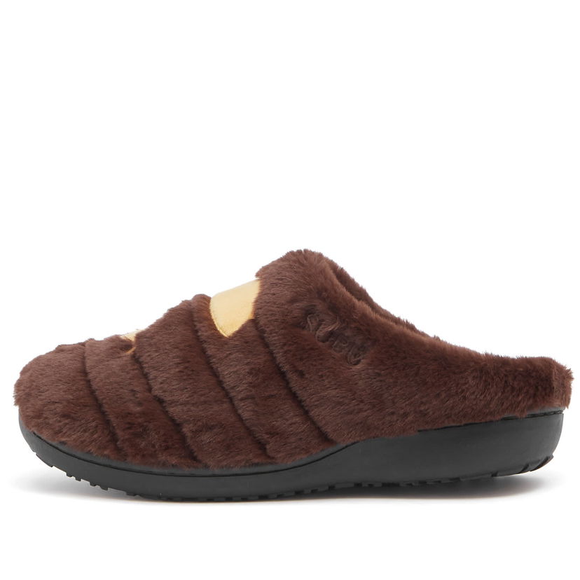 Sneakers och skor BAPE Bathing Ape x Subu Puffer Slippers Brun | 001FWK801901M-BRW