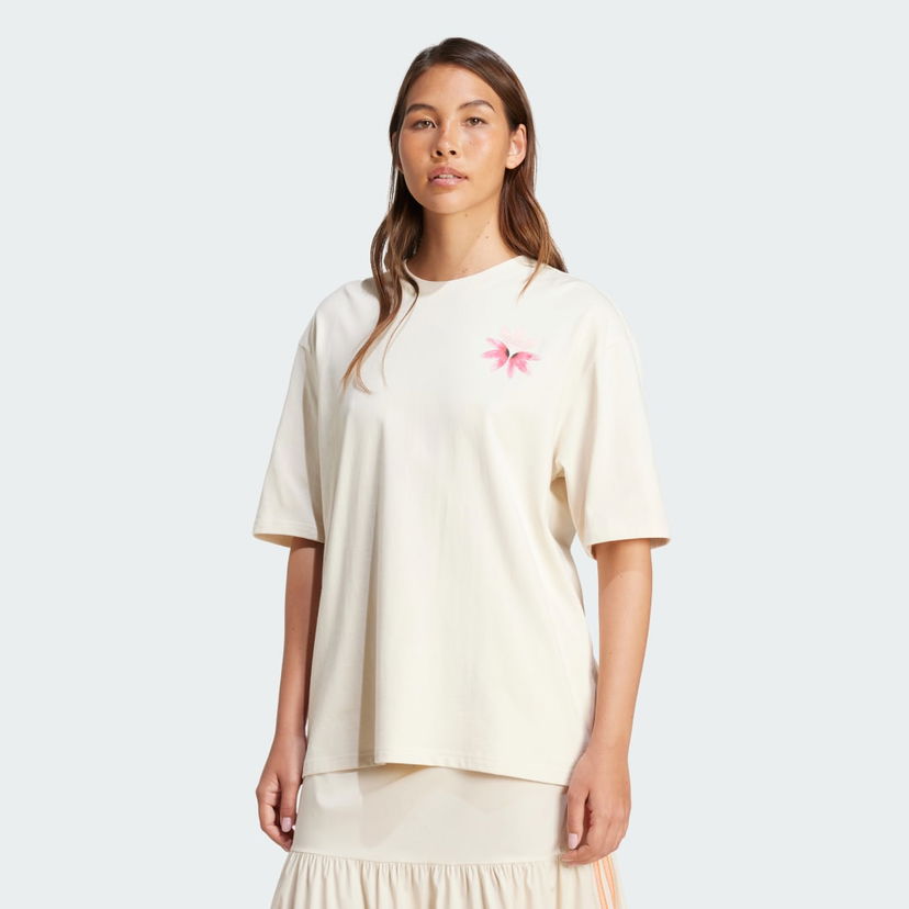 T-shirt adidas Originals adidas Originals Summer Glow Graphic T-Shirt Beige | KC0678