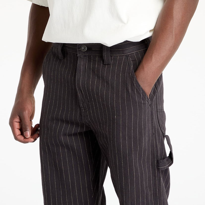 Cargo byxor Dickies Dickies Service Carpenter Striped Pants Svart | DK0A4Z6QBLK1