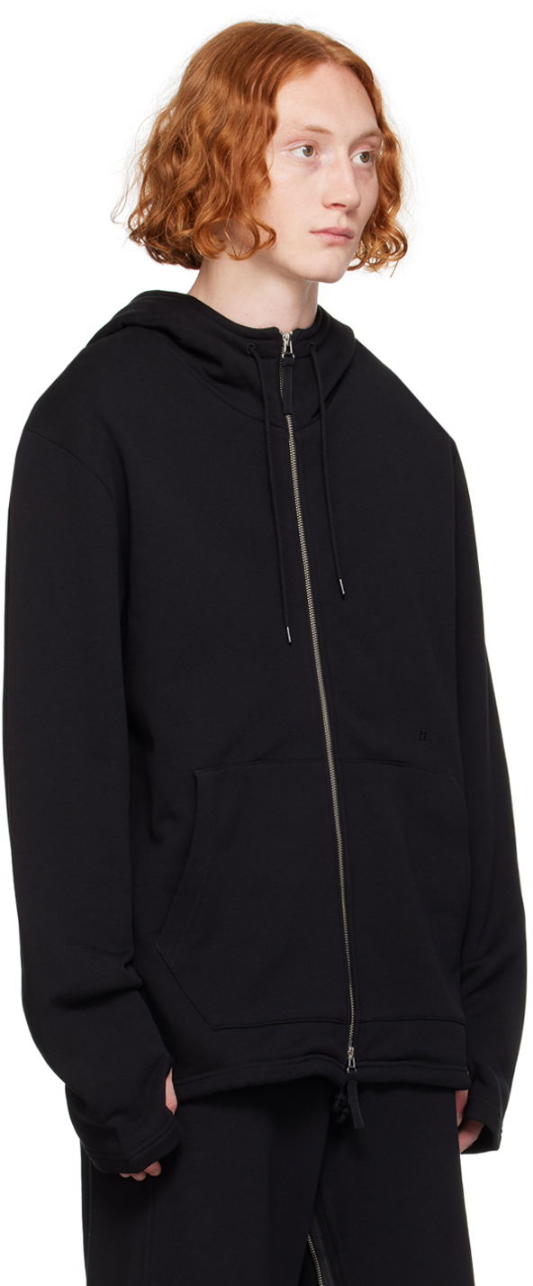 Sweatshirt Helmut Lang Helmut Lang Zip-Up Hoodie Svart | O01HM505, 1
