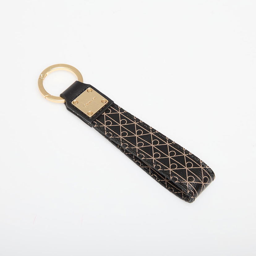 Nyckelringar CALVIN KLEIN Calvin Klein Emblem Aop Key Fob Svart | LV04F1099G 2XA