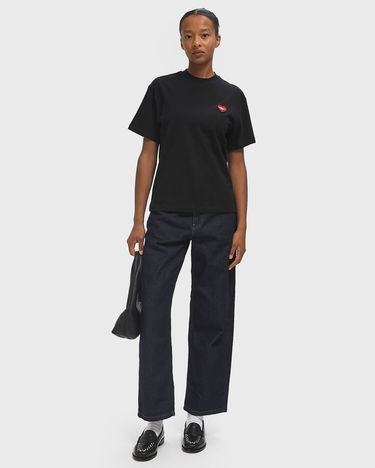 T-shirt Carhartt WIP Women's Short Sleeve Heart Patch T-Shirt Svart | I032318-1V2.XX, 1