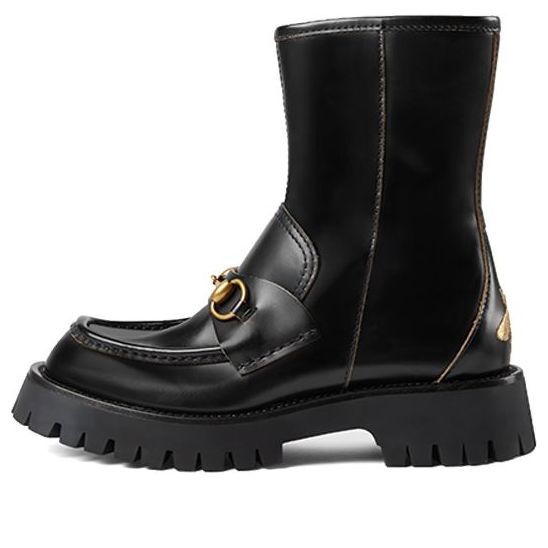 Sneakers och skor Gucci Horsebit-Embellished Ankle Boots Svart | 643900-DS800-1000, 0